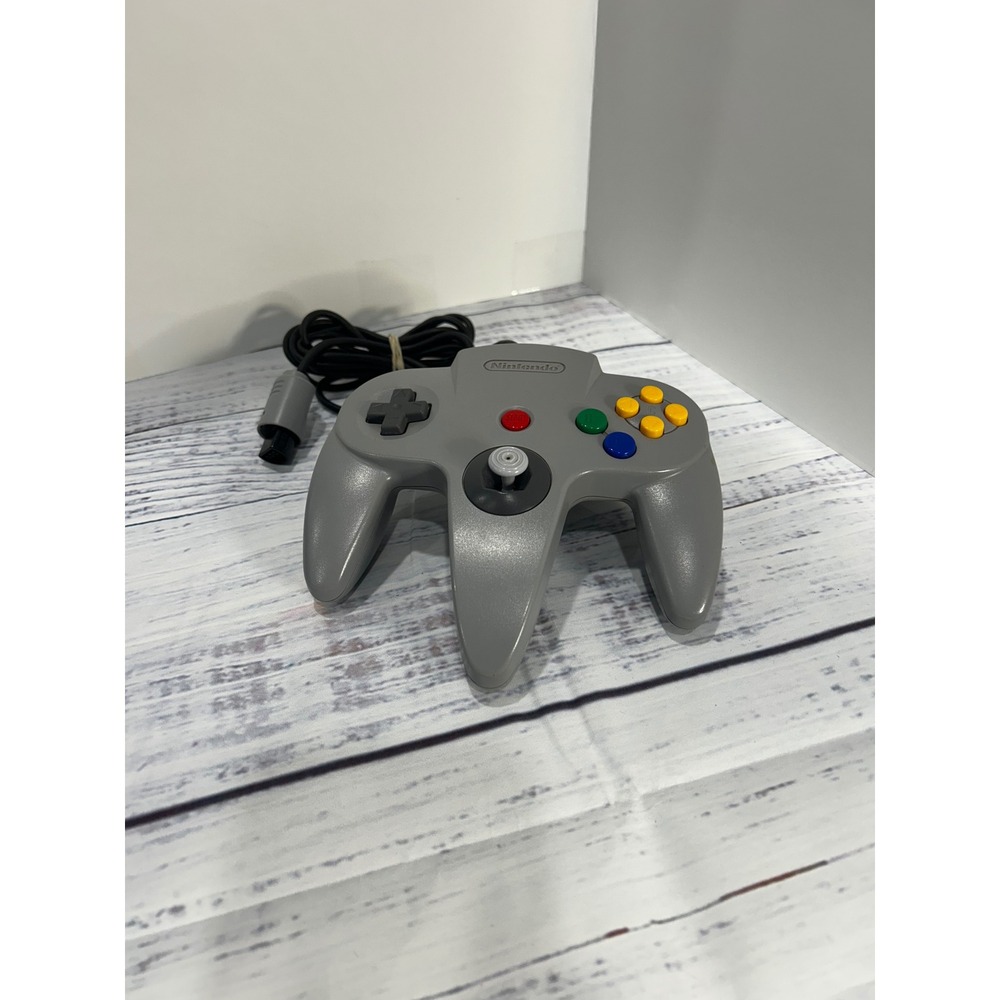 Nintendo 64 Controller Gray‎ Original OEM Wired NUS-005 N64 Gaming Pad